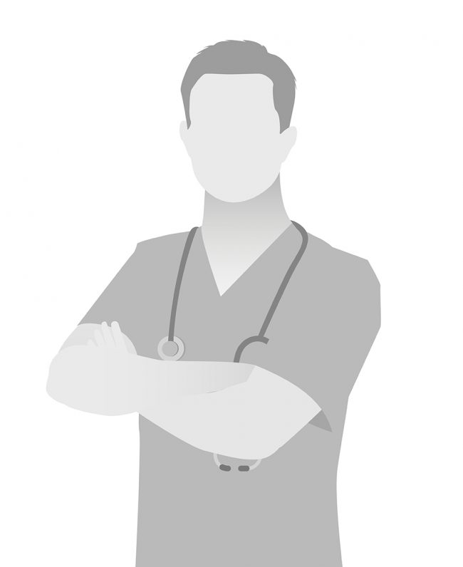 Default placeholder doctor half-length portrait